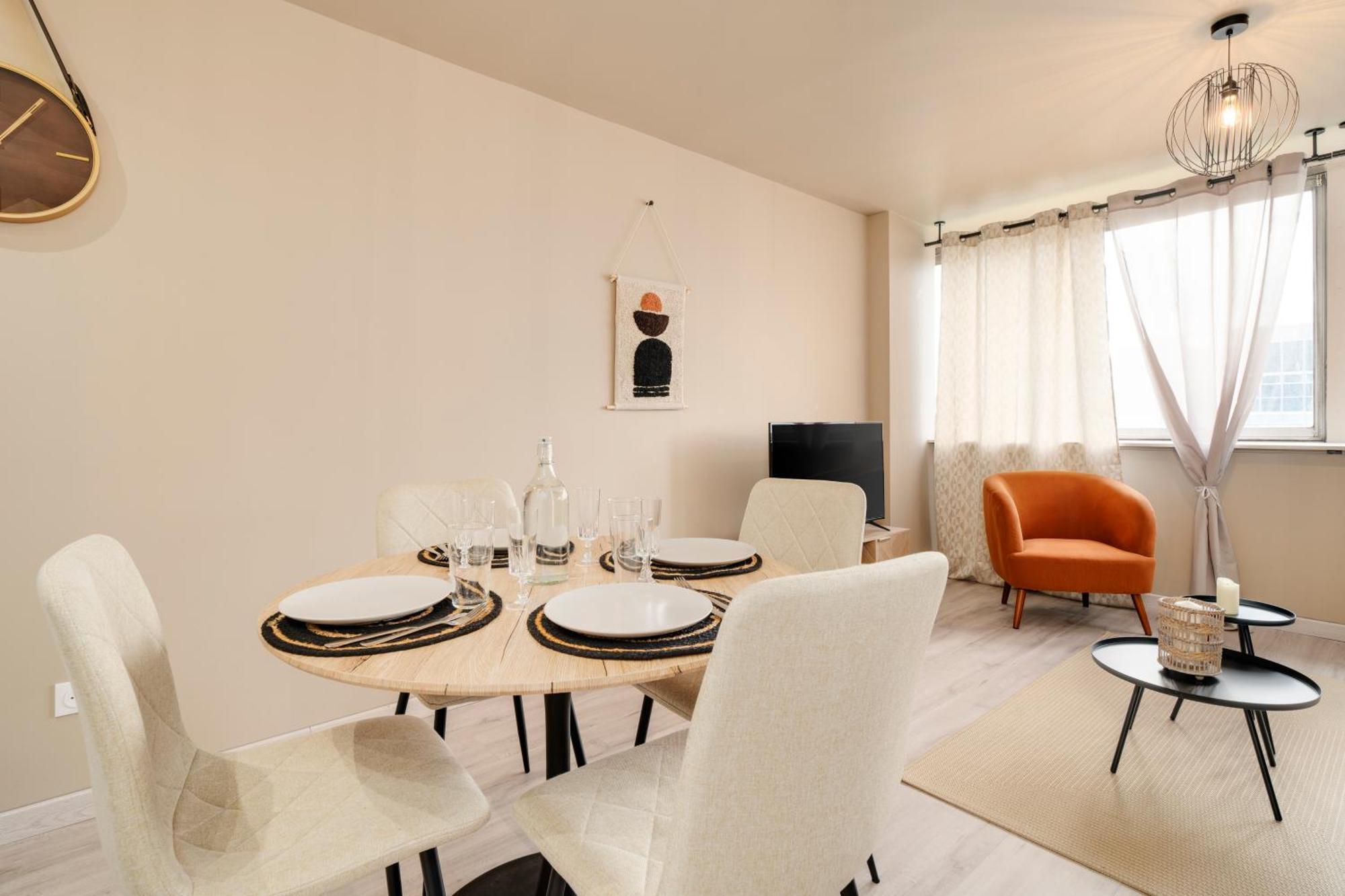 L'Elegance Du Centre - Nancy Gare Congres - Parking - T3 Apartment Exterior photo